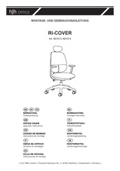 hjh OFFICE RI-COVER 601013 Instructions De Montage