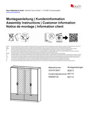 Rauch Bari AG418.5BA7 Notice De Montage