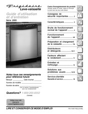 Frigidaire 2000 Serie Guide D'utilisation Et D'entretien