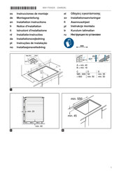 Bosch PXY601JW1E/35 Notice D'installation