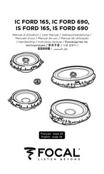 Focal IC FORD 165 Manuel D'utilisation