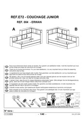 CONFORAMA JUNIOR 004 Instructions De Montage