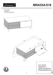 finori Mercos MNA55A/018 Instructions De Montage