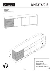 finori Mercos MNA57A/018 Instructions De Montage