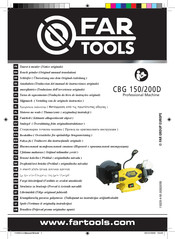 Far Tools CBG 200D Notice Originale