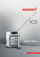 Memmert ICO 105 Mode D'emploi