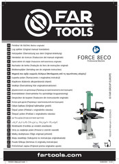 Far Tools FORCE 8ECO Notice Originale