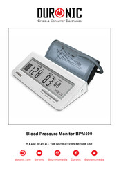 Duronic BPM400 Manuel D'utilisation