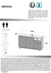 Forte CHESAPEAKE BEAK233 Notice De Montage