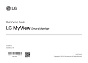 LG MyView 32SR83U-W Guide D'installation Rapide