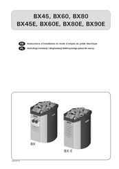 Harvia BX80 Instructions D'installation Et Mode D'emploi