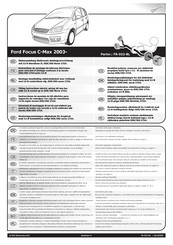 ECS Electronics FR-032-BL Instructions De Montage