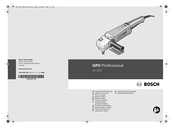 Bosch GPO Professional 12 E Notice Originale