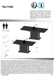 Forte VODOL TBLT7088 Notice De Montage