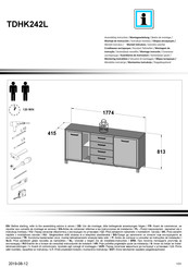 Forte TDHK242L Notice De Montage