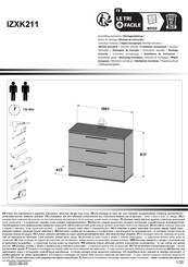 Forte IZO IZXK211 Notice De Montage