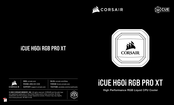 Corsair iCUE H60i RGB PRO XT Instructions D'installation