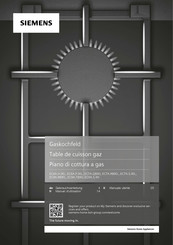 Siemens iQ500 EC7A S 90 Serie Manuel D'utilisation