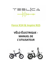 TESLICA Force X1H Manuel De L'utilisateur