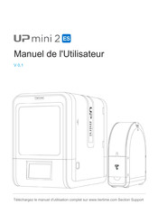 TierTime UP mini 2 ES Manuel De L'utilisateur