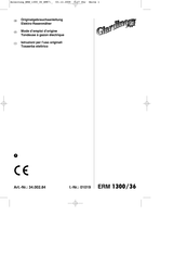 Giardino 34.002.84 Mode D'emploi D'origine