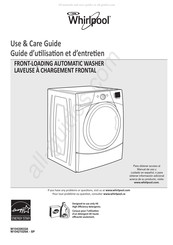 Whirlpool WFW9151YW Guide D'utilisation Et D'entretien