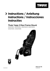 Thule 12021304 Manuel D'instructions