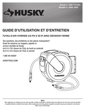 Husky 1001 713 921 Guide D'utilisation Et D'entretien