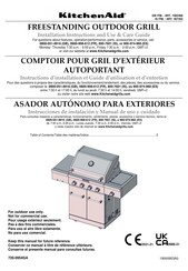 KitchenAid 720-0954GA Instructions D'installation Et Guide D'utilisation Et D'entretien