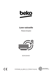 Beko BDSN28440X Mode D'emploi