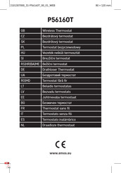 Emos P5616OT Mode D'emploi