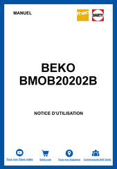 Beko BMOB 20202 W Manuel D'utilisation