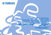 Yamaha Motor YFM350RT 2004 Manuel Du Propriétaire