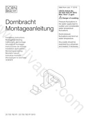 Dornbracht 20 705 782-FF 0010 Instructions De Montage