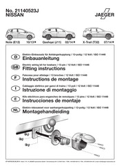 Jaeger 21140523J Instructions De Montage