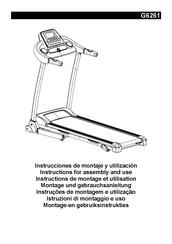 BH FITNESS G6261 Instructions De Montage Et Utilisation