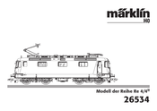 marklin 26534 Mode D'emploi