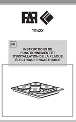 FAR TE42X Instructions De Fonctionnement