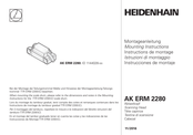 HEIDENHAIN AK ERM 2280 Instructions De Montage