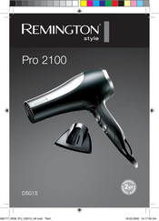 Remington Style Pro 2100 D5015 Mode D'emploi