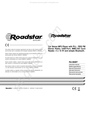 Roadstar RU-280BT Manuel D'instructions