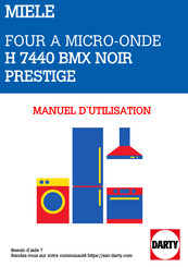 Miele H 7440 BMX Mode D'emploi Et Instructions De Montage