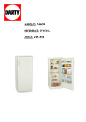 Fagor 3FSC18L Guide D'installation & D'utilisation