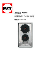 AIRLUX TD20EC INOX Notice D'instructions