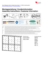 Rauch AD772.0PC0 Instructions De Montage