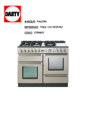 Falcon TOLS 110 DFCP/EU Instructions D'utilisation Et D'installation