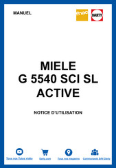 Miele G 5540 Mode D'emploi