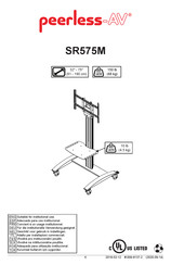 peerless-AV SR575M Instructions