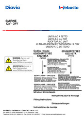 Webasto 62U003FF073EE Instruction Pour Le Montage