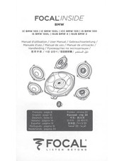 Focal IC BMW 100L Manuel D'utilisation